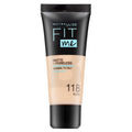 Maybelline Fit Me! Foundation Matte + Poreless 118 Nude 30 ml