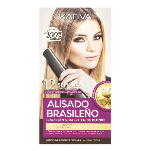 Kativa Brazilian Straightening Blonde Kit 225 ml