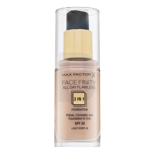 Max Factor Facefinity All Day Flawless Flexi-Hold 3in1 Primer Concealer Foundation SPF20 40 30 ml
