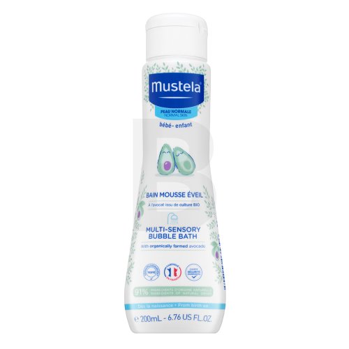 Mustela Bébé Multi-Sensory Bubble Bath 200 ml