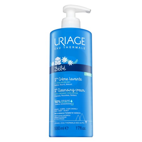 Uriage Bébé 1st Cleansing Cream with Organic Edelweiss 500 ml
