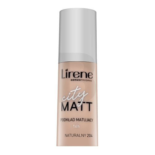 Lirene City Matt Mattifying Liquid Foundation 204 Natural 30 ml