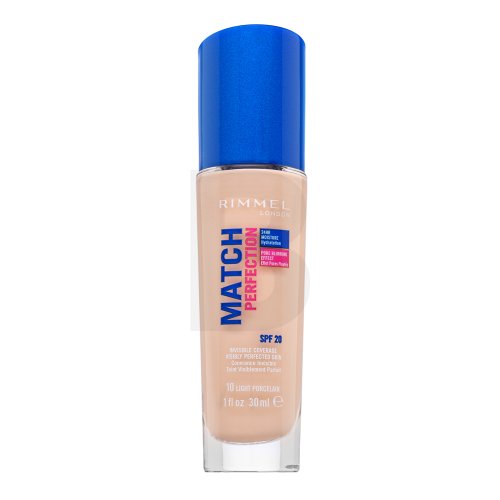 Rimmel London Match Perfection 24HR SPF20 Foundation 010 Porcelain 30 ml