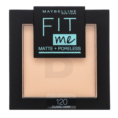 Maybelline Fit Me! Matte + Poreless Powder 120 Classic Ivory 9 g