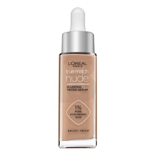 L´Oréal Paris True Match Nude Plumping Tinted Serum 3-4 Light Medium 30 ml