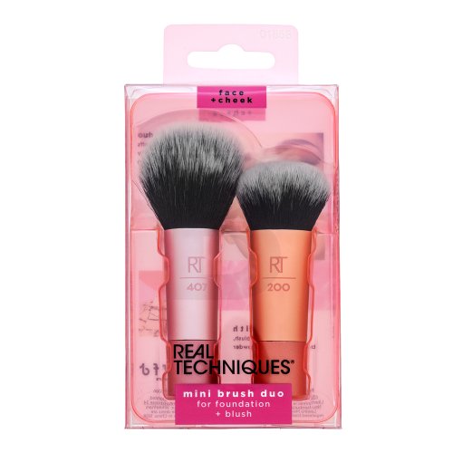 Real Techniques Mini Foundation &amp; Blush Brush Duo