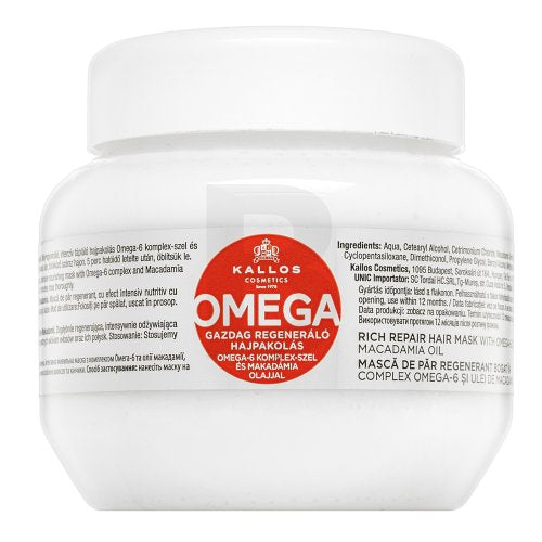 Kallos Omega Rich Repair Hair Mask 275 ml