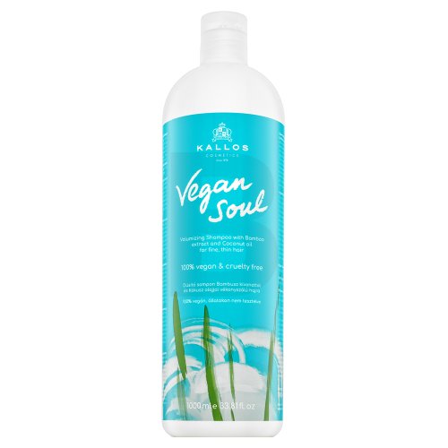 Kallos Vegan Soul Volumizing Shampoo 1000 ml