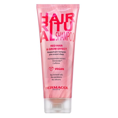 Dermacol Hair Ritual Red Hair &amp; Grow Effect Shampoo 250 ml