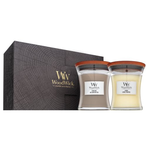 Woodwick Fireside &amp; Linen 2 x 275 g