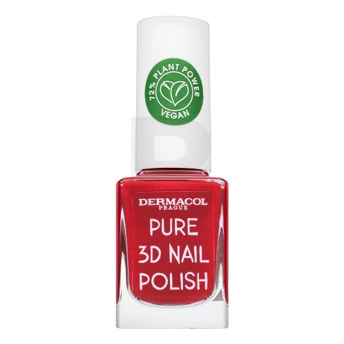 Dermacol Pure 3D Nail Polish 04 Poppy Red 11 ml