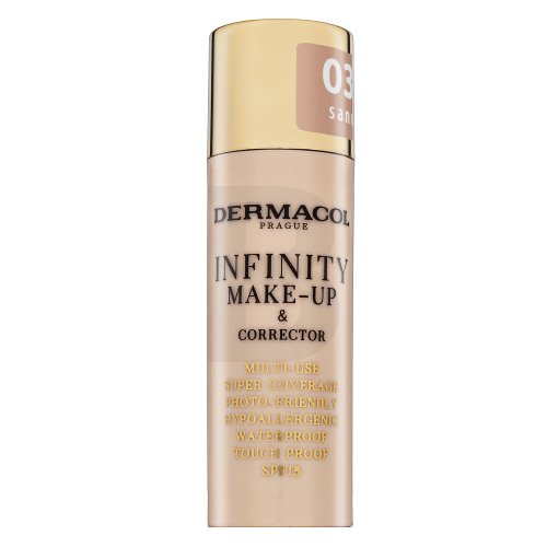 Dermacol Infinity Make-Up &amp; Corrector 03 Sand 20 g