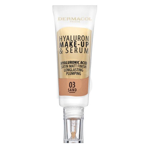 Dermacol Hyaluron Make-up &amp; Serum 03 Sand 25 g