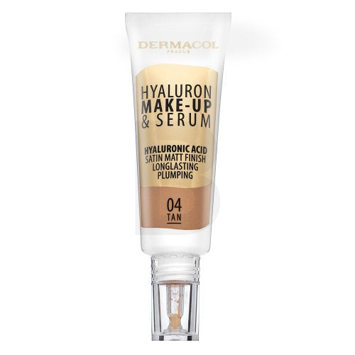 Dermacol Hyaluron Make-up &amp; Serum 04 Tan 25 g