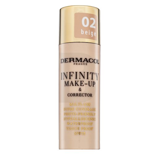 Dermacol Infinity Make-Up &amp; Corrector 02 Beige 20 g