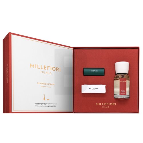 Millefiori Milano Fragrance Diffuser and Car Air Freshener Zenzero Lucente 100 ml
