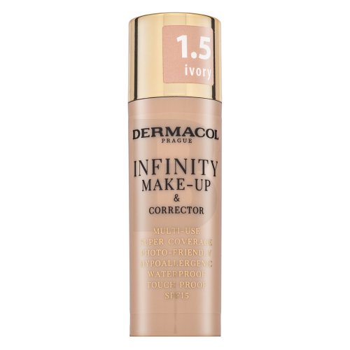 Dermacol Infinity Make-Up &amp; Corrector 1.5 Ivory 20 g