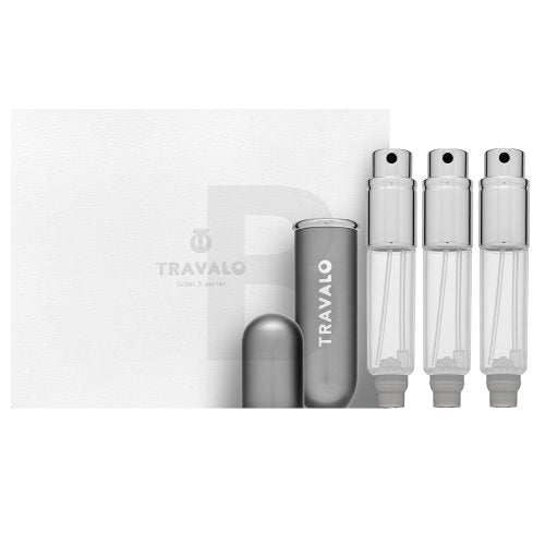 Travalo Classic SET U 3 x 5 ml Titanium
