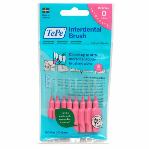 TePe Interdental Brush 8 pcs 0,4 mm