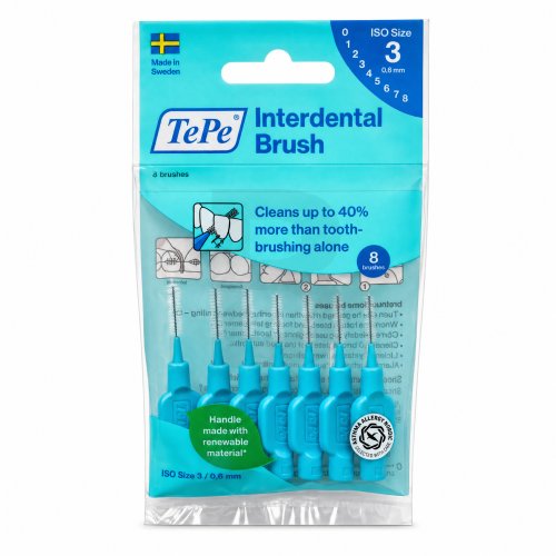 TePe Interdental Brush 8 pcs 0,6 mm