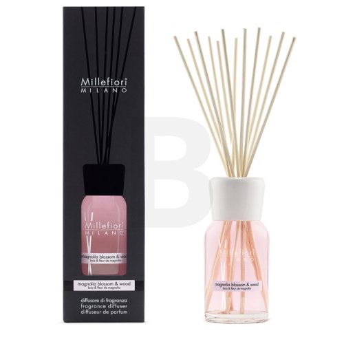 Millefiori Milano Fragrance Diffuser Magnolia Blossom &amp; Wood 500 ml