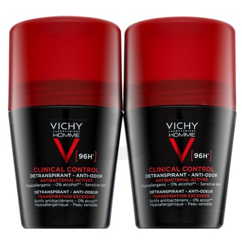 Vichy Homme Detranspirant 96H 2 x 50 ml