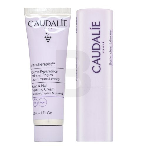 Caudalie Vinotherapist Hand &amp; Nail Repairing Cream + Lips Conditioner 30 ml + 4,5 g