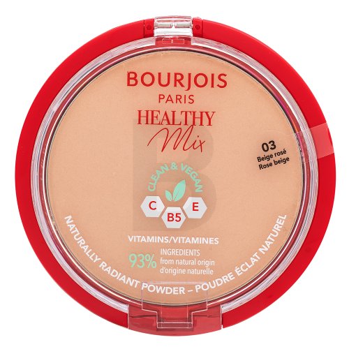 Bourjois Healthy Mix Clean &amp; Vegan Powder 03 Rose Beige 10 g