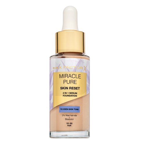 Max Factor Miracle Pure Skin Reset 2in1 Serum Foundation 10-30 Fair 30 ml