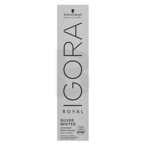 Schwarzkopf Professional Igora Royal SilverWhite Permanent White Refining Color Creme Gray-Lilac 60 ml