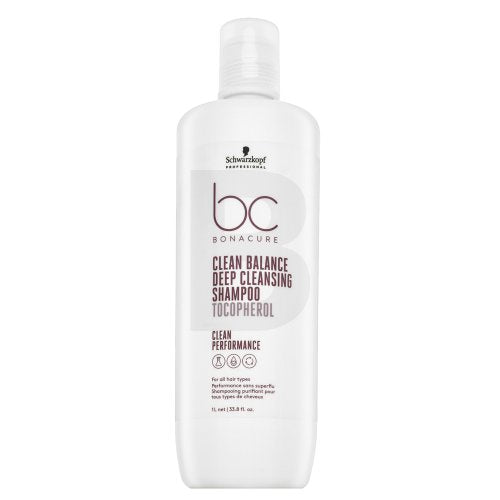 Schwarzkopf Professional BC Bonacure Clean Balance Deep Cleansing Shampoo Tocopherol 1000 ml