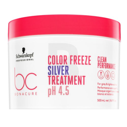 Schwarzkopf Professional BC Bonacure Color Freeze Siver Treatment pH 4.5 Clean Performance 500 ml