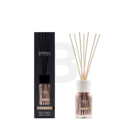 Millefiori Milano Fragrance Diffuser Silk &amp; Rice Powder 100 ml