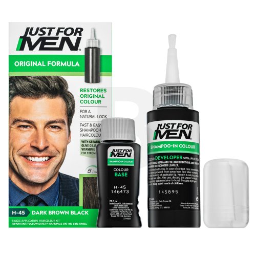 Just For Men Shampoo-in Haircolour H45 Dark Brown Black 66 ml