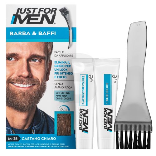 Just For Men Moustache &amp; Beard Color M25 Light Brown