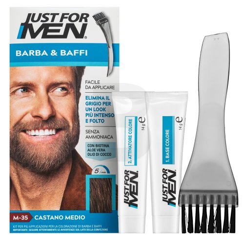 Just For Men Moustache &amp; Beard Color M35 Medium Brown