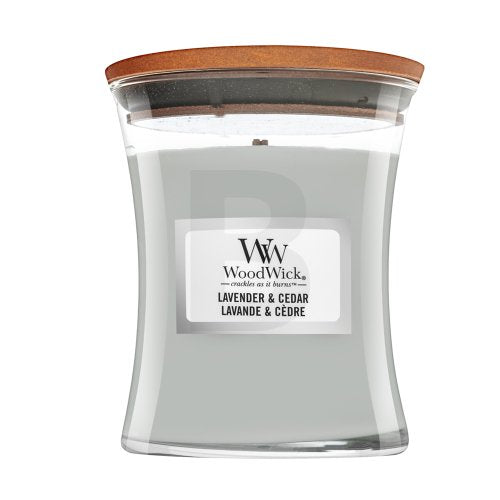 Woodwick Lavender &amp; Cedar 85 g