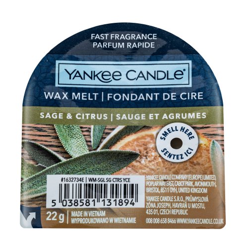 Yankee Candle Sage &amp; Citrus 22 g
