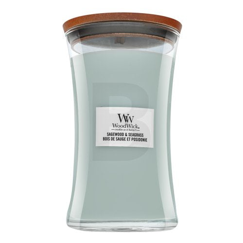 Woodwick Sagewood &amp; Seagrass 610 g
