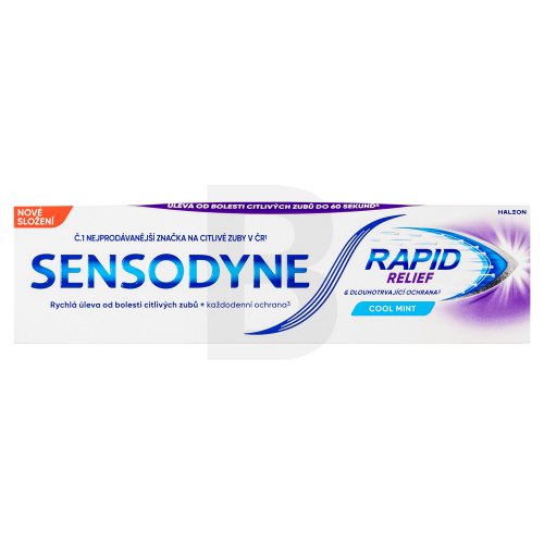 Sensodyne Rapid Relief Toothpaste Cool Mint 75 ml