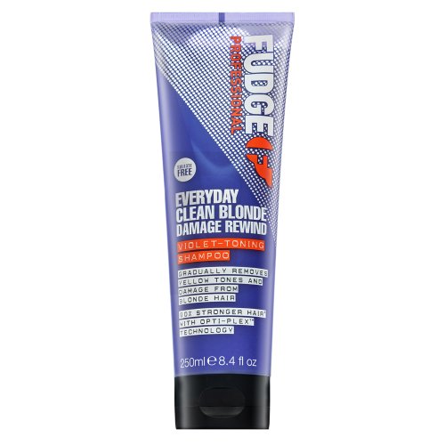 Fudge Professional Clean Blonde Damage Rewind Everyday Violet-Toning Shampoo 250 ml