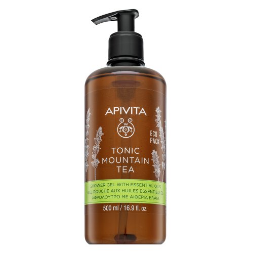 Apivita Tonic Mountain Tea Shower Gel with Essential Oils 500 ml