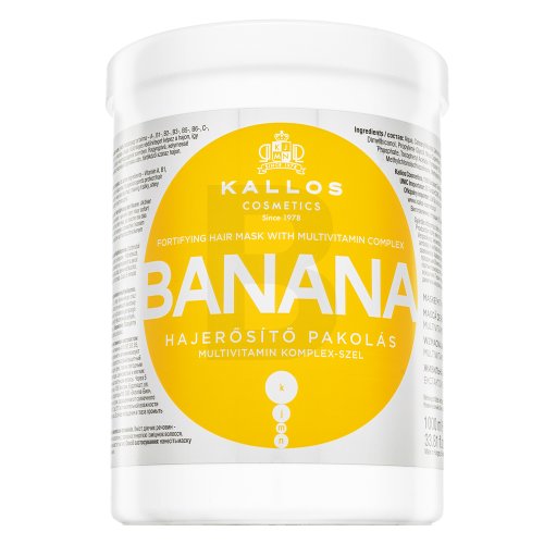 Kallos Banana Fortifying Hair Mask 1000 ml