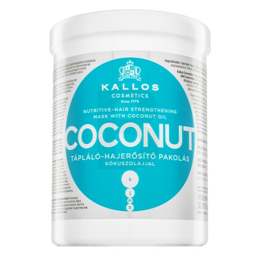 Kallos Coconut Nutritive-Hair Strengthening Mask 1000 ml