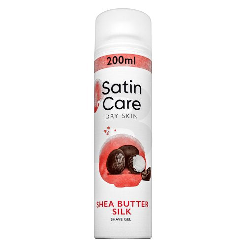 Gillette Satin Care Shea Butter Silk Shave Gel 200 ml