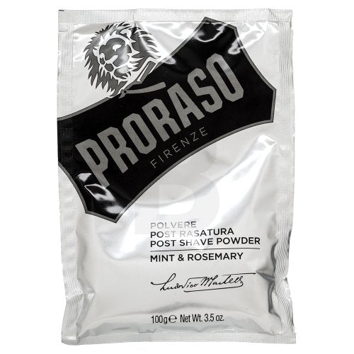 Proraso Mint &amp; Rosemary Post Shave Powder 100 g