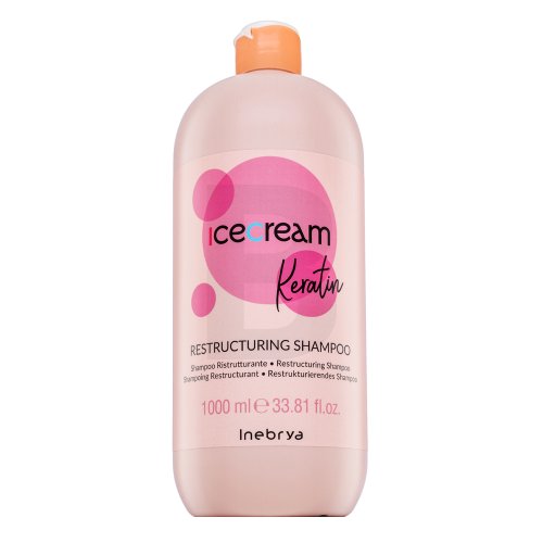 Inebrya Ice Cream Keratin Restructuring Shampoo 1000 ml