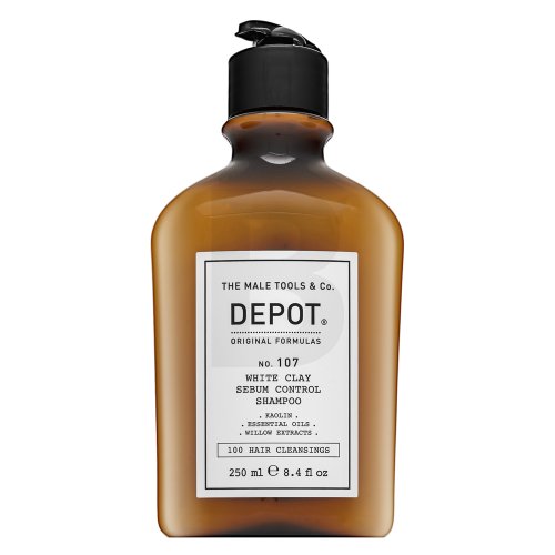 Depot No. 107 White Clay Sebum Control Shampoo 250 ml
