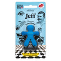 Mr&amp;Mrs Fragrance Jeff Chrome Car Air Freshener Lotus Flowers