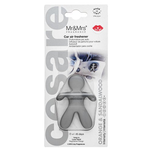 Mr&amp;Mrs Fragrance Cesare Car Air Freshener Orange &amp; Sandalwood